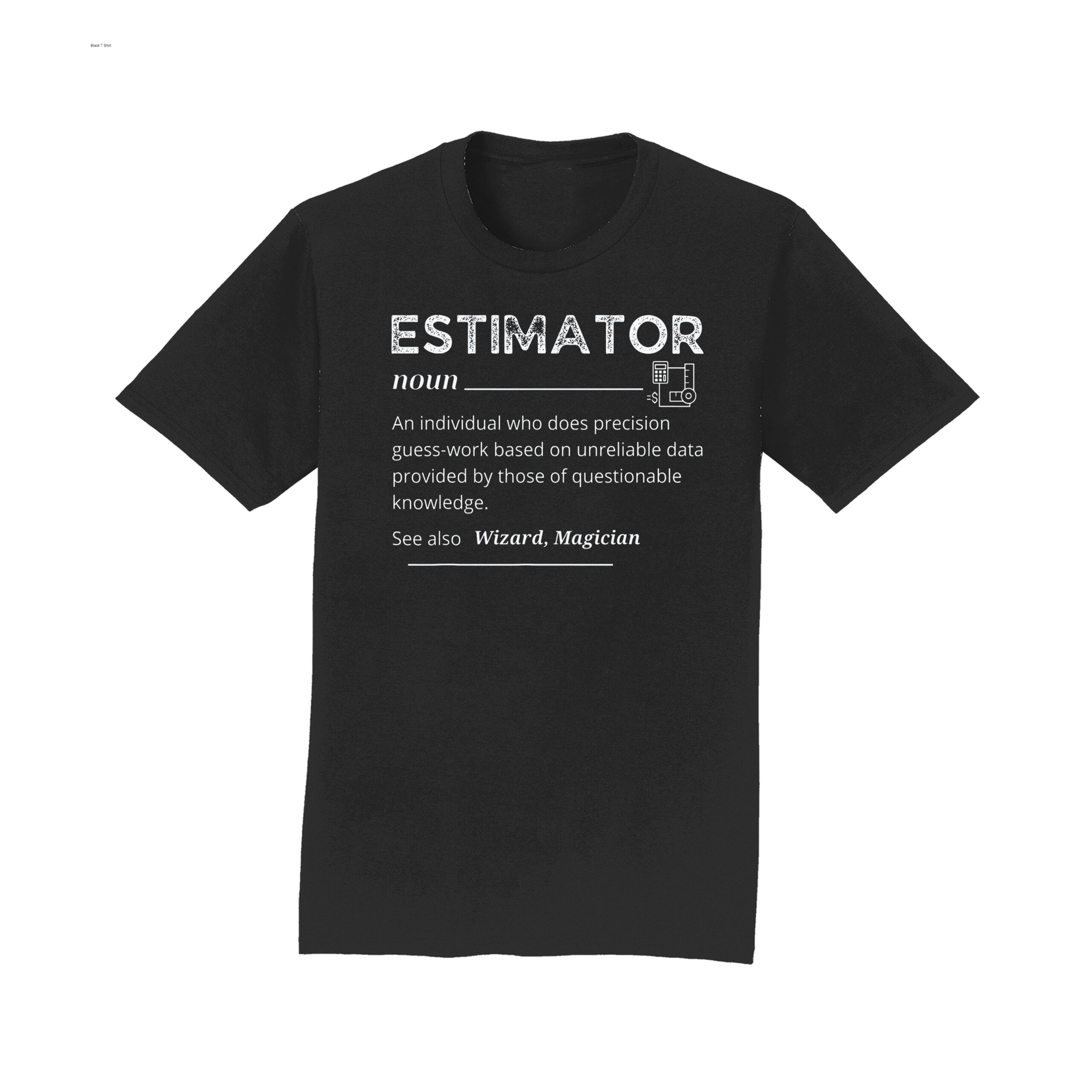 Estimator Black T Shirt