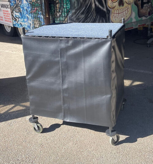 custom vinyl cart wrap